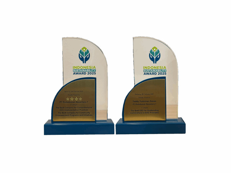 Penghargaan The Best Company for Comperhensive ESG Implementation Pratices