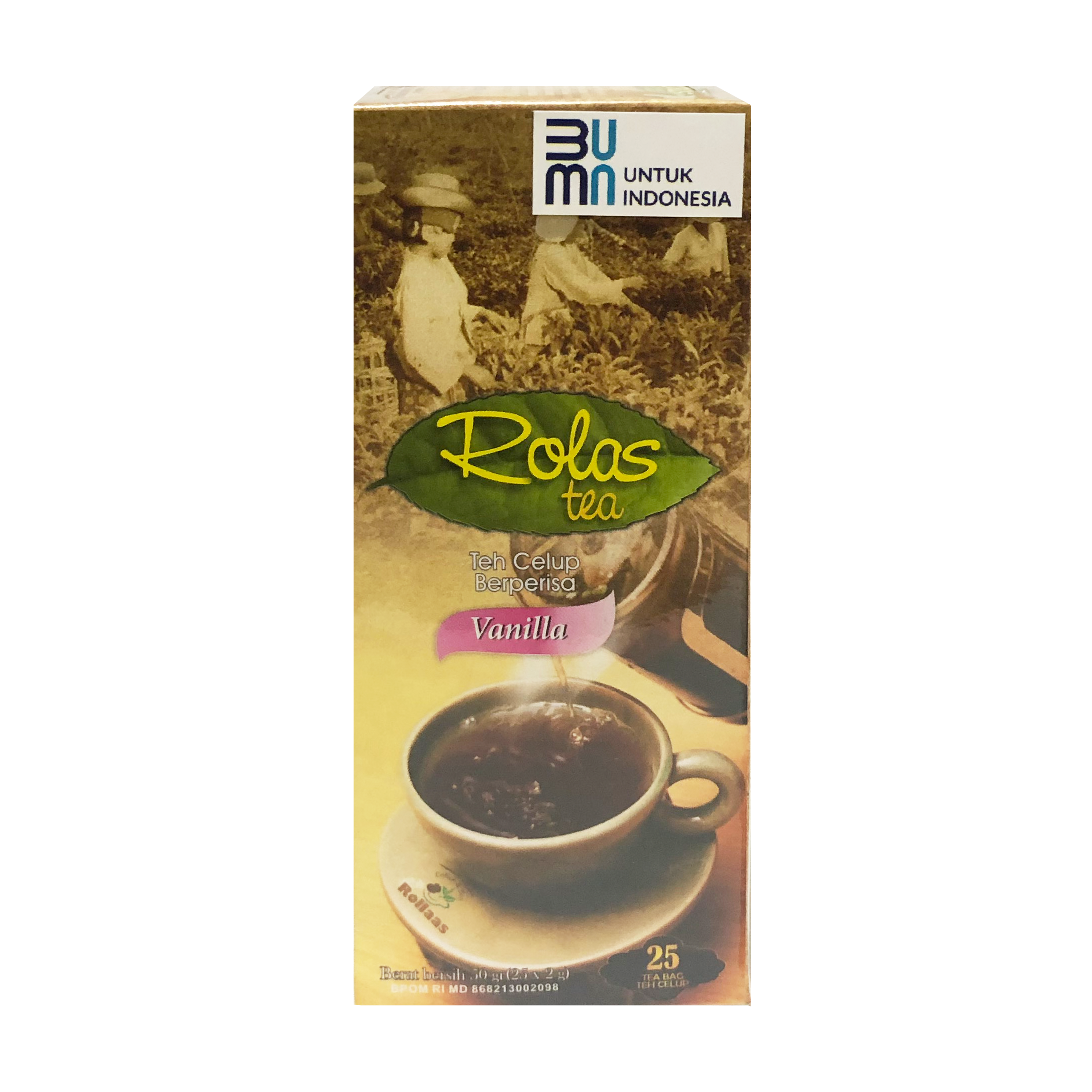 Teh Rolas Celup Vanilla