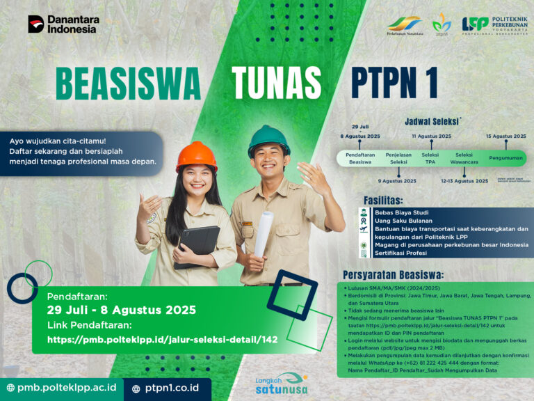 Beasiswa Tunas PTPN I